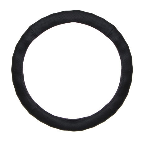 ЕРМАК Оплетка руля, натуральная кожа, черный, разм. (S)