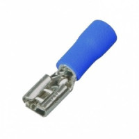 EKF наконечник плоский изолир. (мама) РпИм 2,5-4,8 синий (уп.100шт, цена за уп) rpim-2-5-0,8