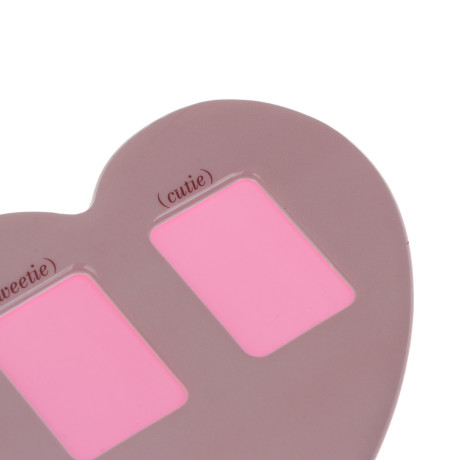 Брелок для фото тм Fntastic "Сердце", PVC,  9x10,6 см, 3 цвета