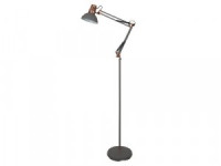 Camelion LOFT KD-431F С73  серый+медь (Светильник напольный Berlin, 1х E27, 40Вт, 230В, металл)