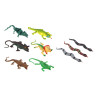 ИГРОЛЕНД Фигурки в виде Рептилий, резина, 27-34см, 4-10 дизайнов