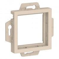 Systeme Electric AtlasDesign переходник-адаптер/рамка промеж. д/ЭУИ 45*45 беж. ATN000208 (5!)