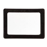 Картхолдер, 9,5x0,1x6см, 1ряд, 2карт, черный