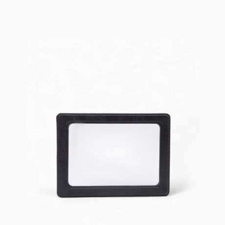 Картхолдер, 9,5x0,1x6см, 1ряд, 2карт, черный