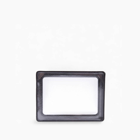 Картхолдер, 9,5x0,1x6см, 1ряд, 2карт, черный