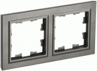 IEK BRITE Рамка СУ 2 мест. РУ-2-БрШ шампань BR-M22-K37