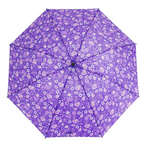 Зонт женский, механика, сплав, полиэстер, 53см, 8 спиц, 4 дизайна