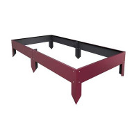 Грядка Лето-6 ВЫСОКАЯ Винно-красный 190*95*31,6см 1шт