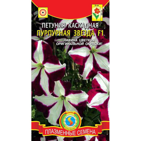 Петуния Пурпурная звезда (Лавина) Плазма Ц