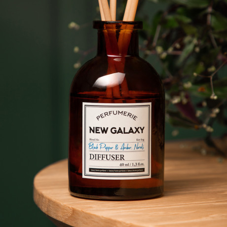 NEW GALAXY Диффузор Perfumerie, Black Pepper & Amber, Neroli, 40мл