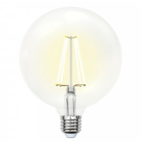 Uniel Sky шар G125 E27 15W(1500lm 360°) 3000K 2K филамент прозр. 125x175 LED-G125-15W/3000K/E27/CL