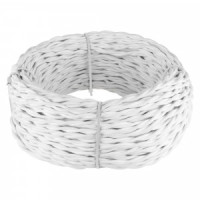 Werkel РЕТРО-провод витой 3х1,5 Retro (белый) (бухта 50м цена за метр) ( a039924)W6453501 a050790