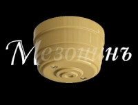 МЕЗОНИНЪ УСАДЬБА коробка потолочная для светильников пластик D70x40, песочное золото GE30811-32