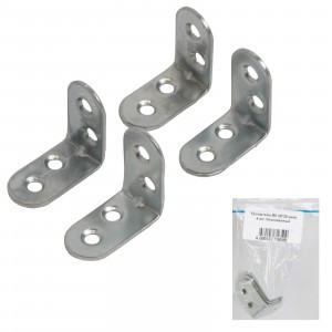 Кронштейн МК 30*30 цинк 4 шт. Инд.упаковка+ШК (цена за 4шт) (125) Кунгур