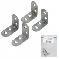 Кронштейн МК 30*30 цинк 4 шт. Инд.упаковка+ШК (цена за 4шт) (125) Кунгур