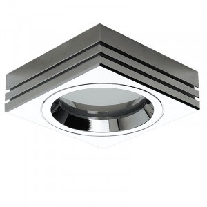 SWG/Design LED NC722-2-CH встр. рамка хром MR16 (WP-SQ-CH) InLondon