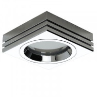 SWG/Design LED NC722-2-CH встр. рамка хром MR16 (WP-SQ-CH) InLondon