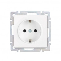 Smartbuy Нептун мех. роз. СУ  1 мест. с заземлением 16А белая  (SBE-05w-16-S1-Z)