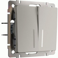 Werkel мех. выкл. СУ 2 кл. 10А (инд.) (дымчатый) W1220104