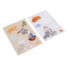 ХОББИХИТ Набор для творчества "Наклеюшки", 2 картинки, картон, 15,2х21,4см, 8-10 дизайнов