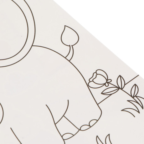 ХОББИХИТ Набор для творчества "Наклеюшки", 2 картинки, картон, 15,2х21,4см, 8-10 дизайнов