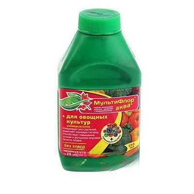 Мультифлор Аква для овощей (универсал) 250 мл Евро Семена