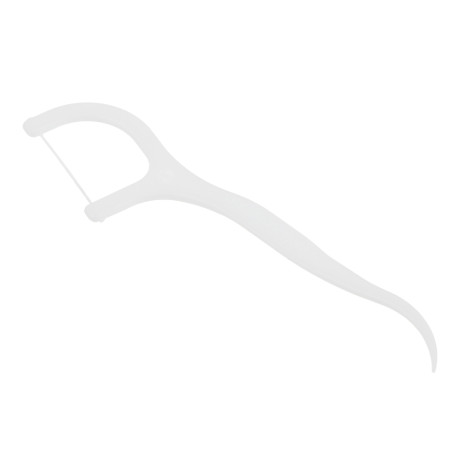 Зубочистки с зубной нитью тм VETTA, полистирол, полиэтиленовое волокно, 7,4см, 50шт