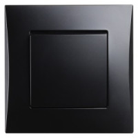 Smartbuy Вега выкл. СУ 1 кл. (проходной) 10А черный (SBE-08b-10-SW12-0)