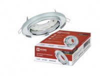 ASD/InHome GX53R-glass RMR св-к встр. КРУГ СТЕКЛО 123(90)x38 зеркальный 4081