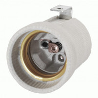 SmartBuy патрон E27 керамический подвесной с держателем белый SBE-LHC-ib-E27