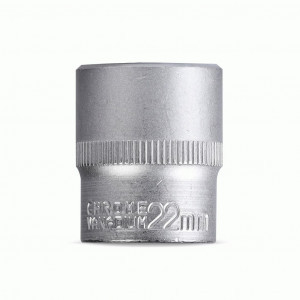 Smartbuy Головка на 22мм, торцевая, шестигран., под квадрат 1/2", CR-V, (5шт!) SBT-SW-22-12p1