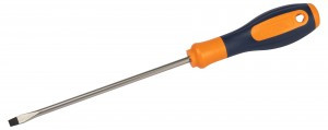 Tramontina Отвертка PRO шлиц двухкомп рукоятка SL5x150 мм (3/16x6"), магн.наконеч. 1879