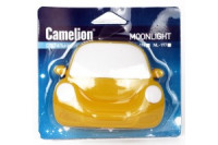 Camelion NL-196 ночник св/д 0.5W 95x75x80 Машинка желтая, 220V, пластик, выкл.