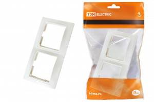 TDM Таймыр рамка горизонт. СУ 2 мест. бел. (40!) SQ1814-0026