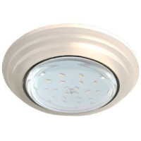 Ecola GX53 H4 LD5314 св-к Стекло Круг  со ступеньками подсветка 4K Хром-мат 38x120 SL53RSECH (10!)