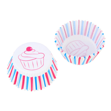 FNtastic Набор для кекса, формы 12 шт + шпажки с декором 24 шт, 4 дизайна