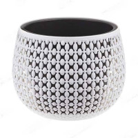 Кашпо ПИРУЛА D175 1,5л со вст. белый  М3100 х5