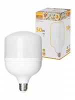 TDM Лампа св/д высокомощ. 50W 4000К 4K E27 230V 125x206мм НАРОДНАЯ SQ0340-1646