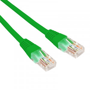REXANT коммутац. шнур (патч-корд) U/UTP, cat6, 0,3м, литой, RJ45-RJ45, LSZH, зеленый, 02-0296-03