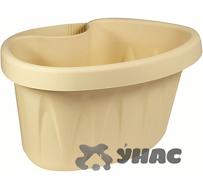 Кашпо АЛИЦИЯ на водосточную трубу 3,5л бел.глина М3114 (15)