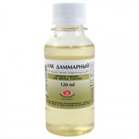 Лак даммарный, баночка 120 мл, 2533905