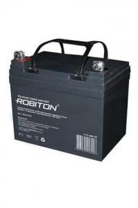 Ак-р 12V 35Ah Robiton VRLA12-35 130х195х155мм, 13975
