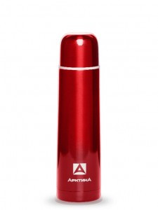 Термос Арктика 102-750 узкое горло,  0,75мл, красный