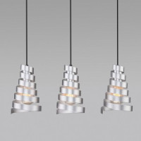 Eurosvet св-к подвесной E27 3x40W 580х0х970 металл серебр Storm 50058/3 a057154