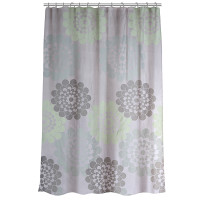 VETTA Шторка для ванной, ПЕВА, 60 г/м2, 180х180см, Цветы, 023