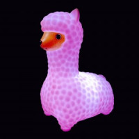 Apeyron/OGM св-к св/д ночник &quot;Лама&quot; розовый 3хLR44 акрил 111х84х152мм NL-13