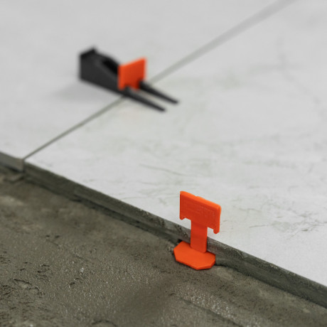 Система выравнивания плитки СВП - зажим 500 шт Сибртех