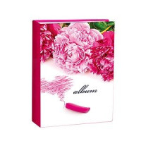 Фотоальбом (Ф/а) Image Art 001 100PP 100лист. ПВХ, 10х15, термосварка, бум. обложка, цветы 9368