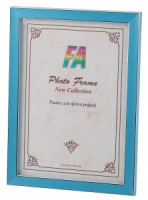 Фоторамка FA пластик "Акварель" лазурный 10х15 4094