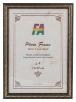 Фоторамка FA пластик &quot;Карат &quot; коричневый 10х15 9001